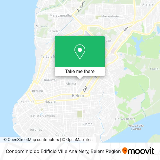Condominio do Edificio Ville Ana Nery map