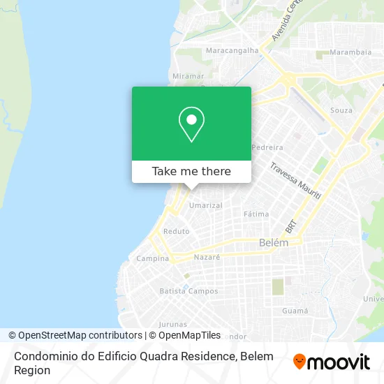 Condominio do Edificio Quadra Residence map