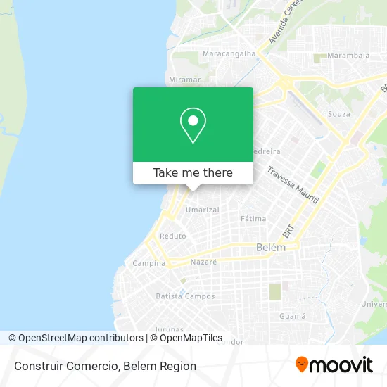 Construir Comercio map
