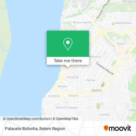 Palacete Bolonha map
