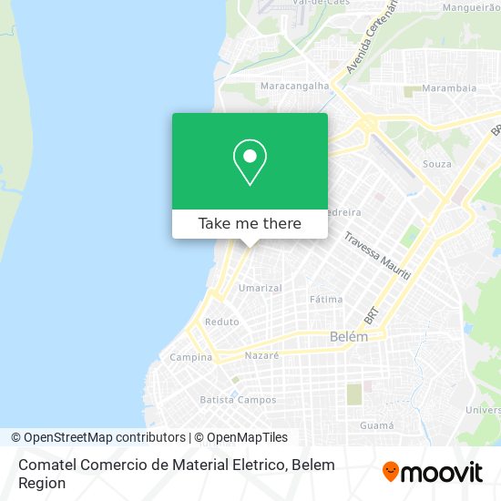 Comatel Comercio de Material Eletrico map