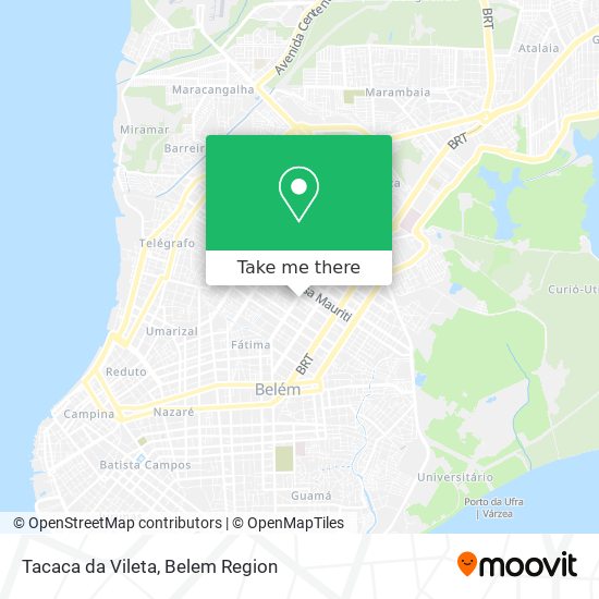 Tacaca da Vileta map