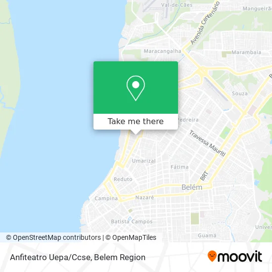 Anfiteatro Uepa/Ccse map