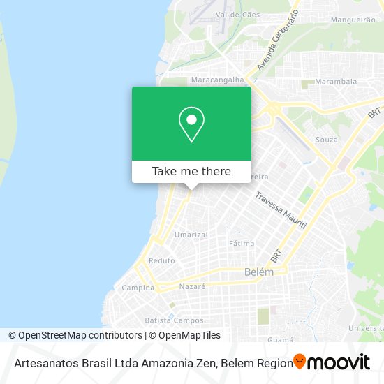 Artesanatos Brasil Ltda Amazonia Zen map