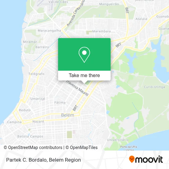 Partek C. Bordalo map