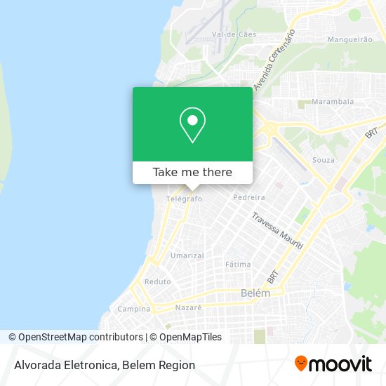 Mapa Alvorada Eletronica