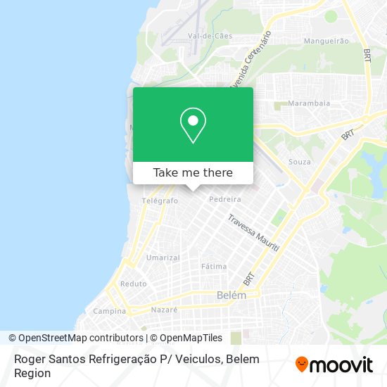 Roger Santos Refrigeração P/ Veiculos map