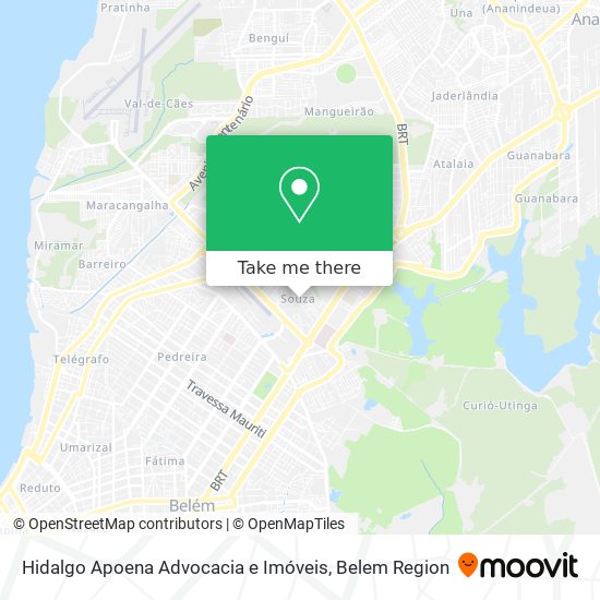Hidalgo Apoena Advocacia e Imóveis map