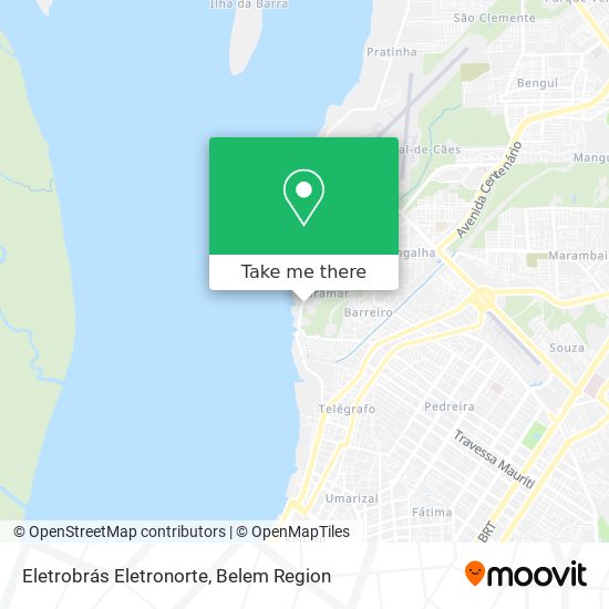 Eletrobrás Eletronorte map