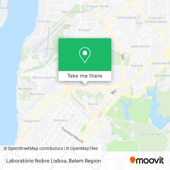 Laboratório Nobre Lisboa map