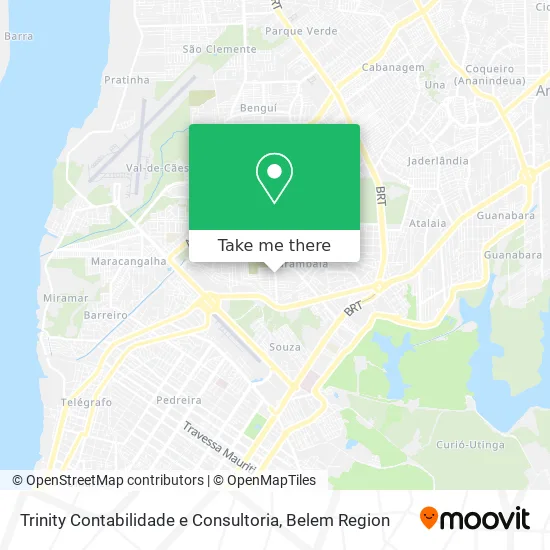 Trinity Contabilidade e Consultoria map