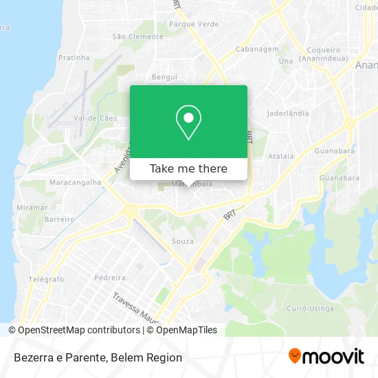 Bezerra e Parente map