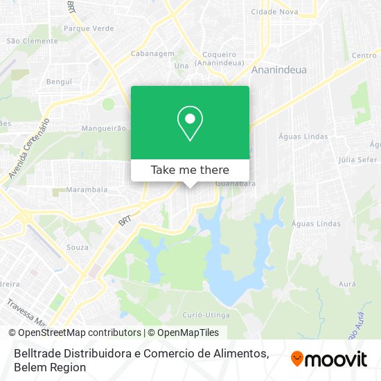 Belltrade Distribuidora e Comercio de Alimentos map