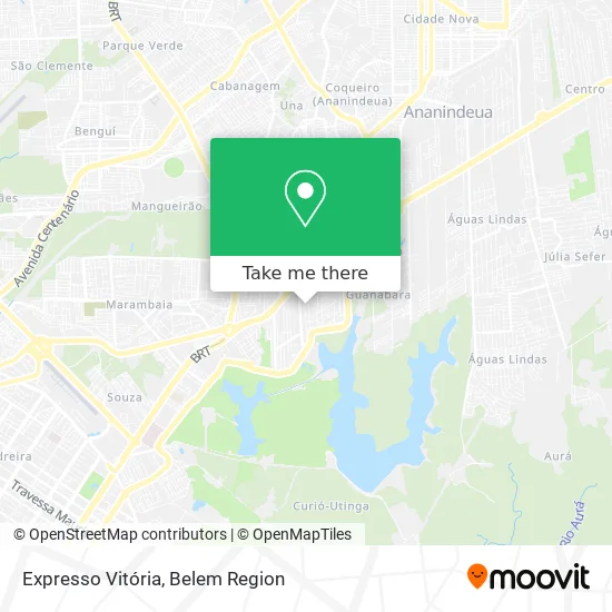 Expresso Vitória map