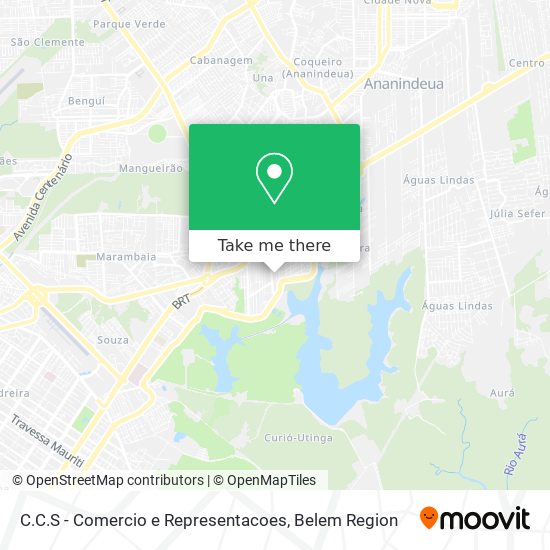 Mapa C.C.S - Comercio e Representacoes