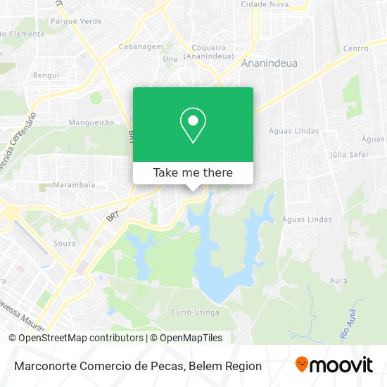 Marconorte Comercio de Pecas map