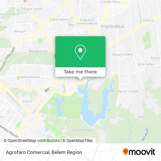 Agrofaro Comercial map