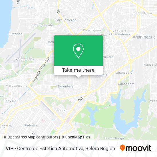 VIP - Centro de Estética Automotiva map