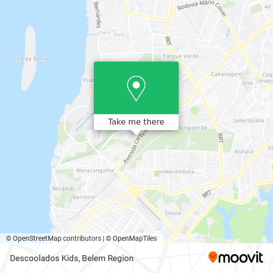 Descoolados Kids map