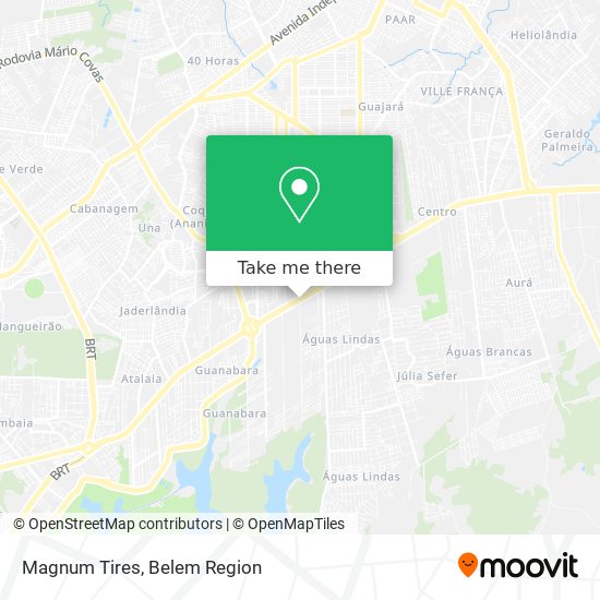 Magnum Tires map