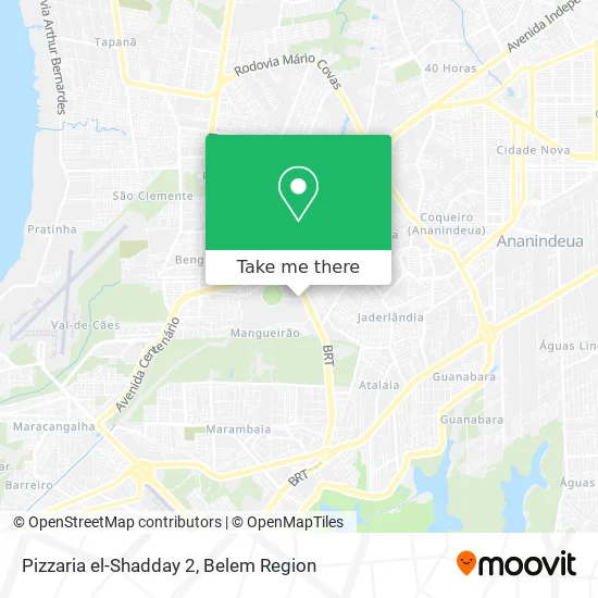 Pizzaria el-Shadday 2 map
