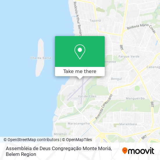 Assembléia de Deus Congregação Monte Moriá map