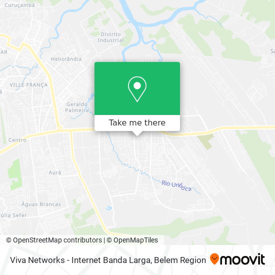 Mapa Viva Networks - Internet Banda Larga