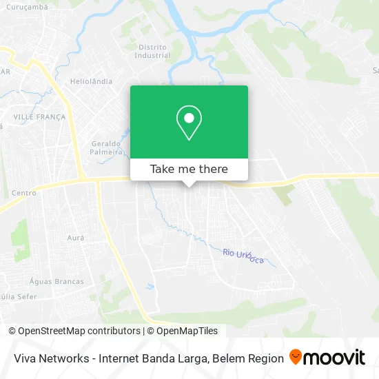 Viva Networks - Internet Banda Larga map