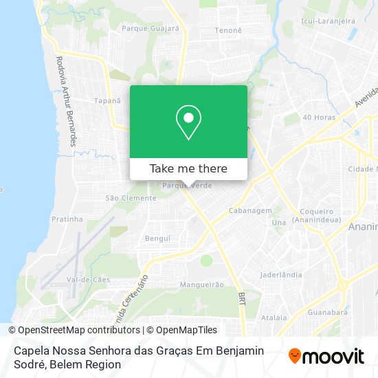 Capela Nossa Senhora das Graças Em Benjamin Sodré map