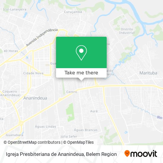 Igreja Presbiteriana de Ananindeua map