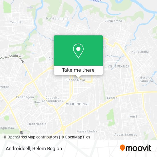 Androidcell map