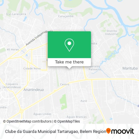 Clube da Guarda Municipal Tartarugao map