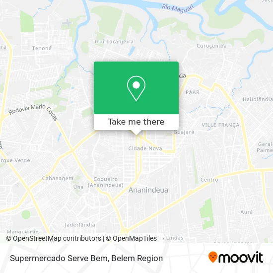 Supermercado Serve Bem map