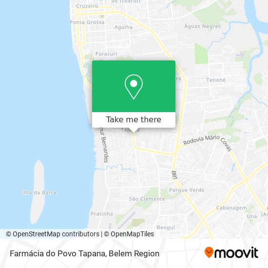 Farmácia do Povo Tapana map