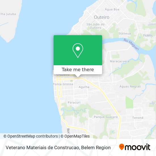 Veterano Materiais de Construcao map
