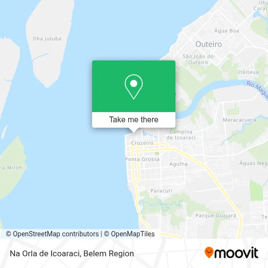 Na Orla de Icoaraci map