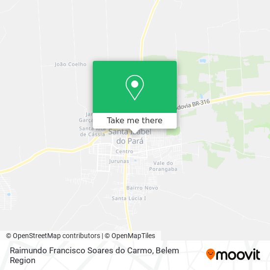 Raimundo Francisco Soares do Carmo map