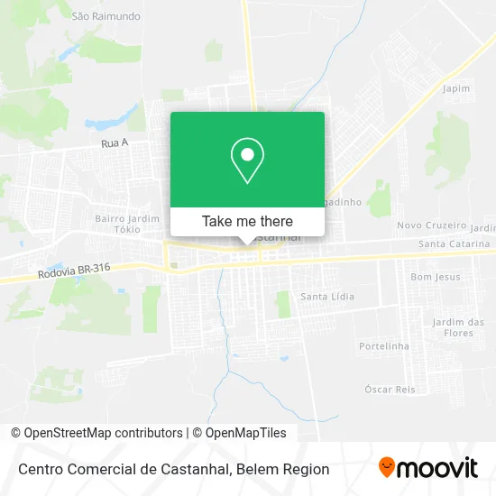 Centro Comercial de Castanhal map