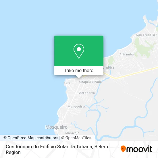 Condominio do Edificio Solar da Tatiana map