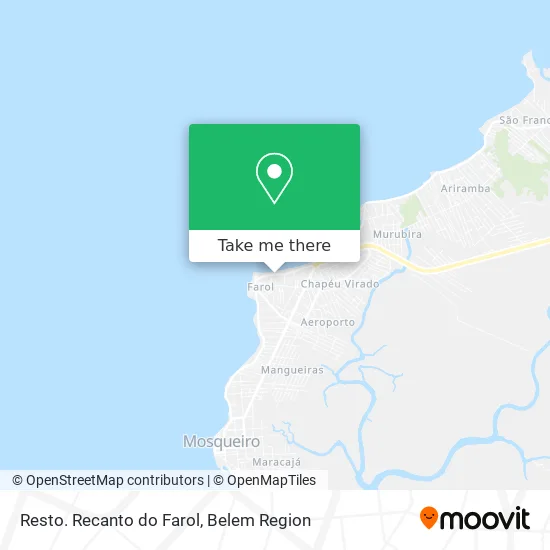 Resto. Recanto do Farol map