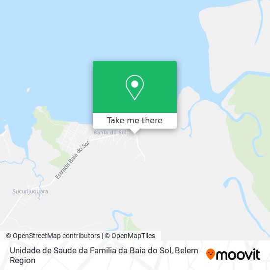 Unidade de Saude da Familia da Baia do Sol map