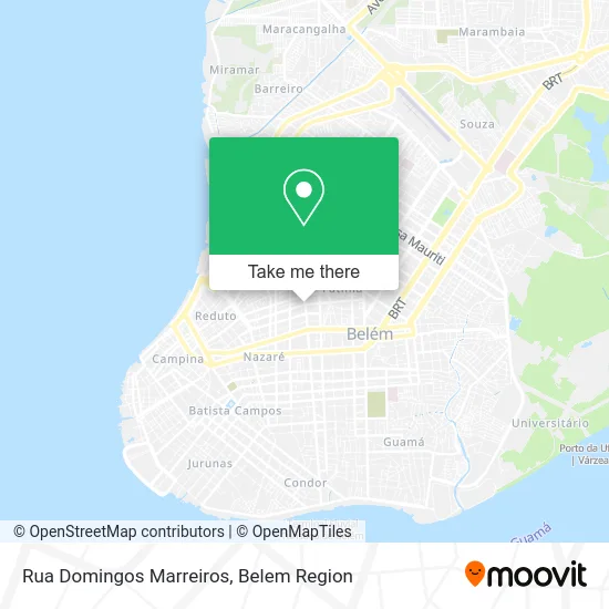 Rua Domingos Marreiros map