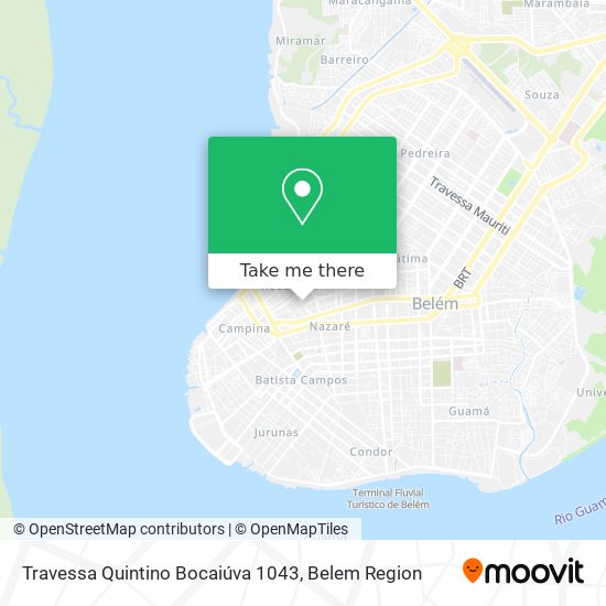 Travessa Quintino Bocaiúva 1043 map