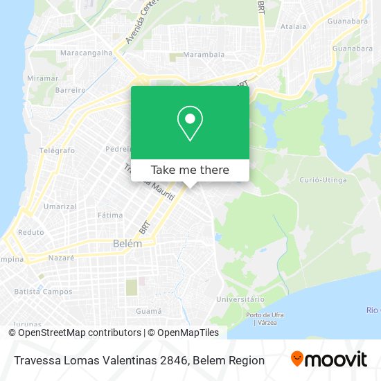 Travessa Lomas Valentinas 2846 map