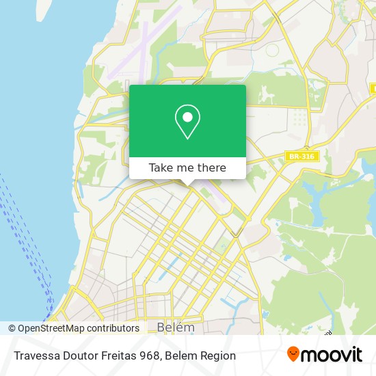 Travessa Doutor Freitas 968 map