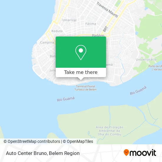 Auto Center Bruno map