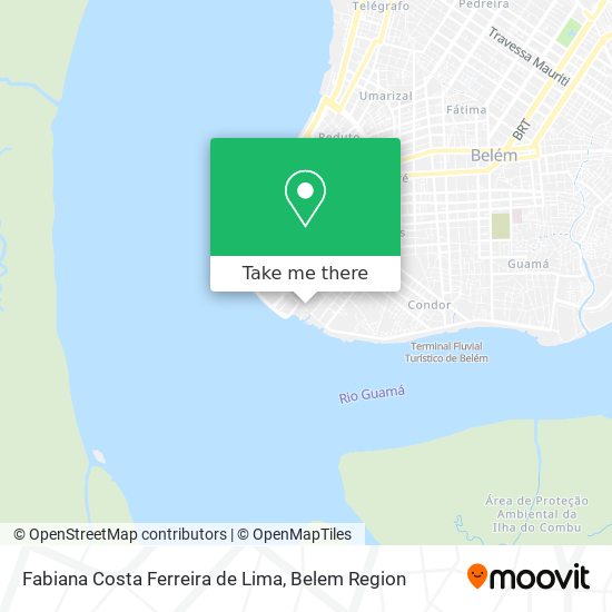 Fabiana Costa Ferreira de Lima map