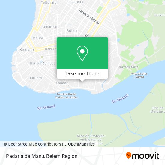 Padaria da Manu map