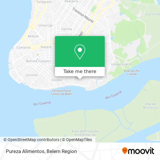 Pureza Alimentos map