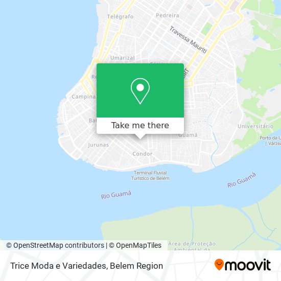 Trice Moda e Variedades map